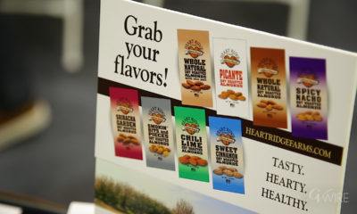 Picture of packaged almonds at Fresno Food Expo