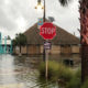 Photo of flooding in St. Marks, Fla. due to Hurricane Michael