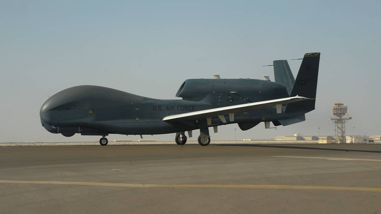 Photo of an RQ-4 Global Hawk