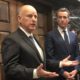 Photo of Gavin Newsom and Jerry Brown
