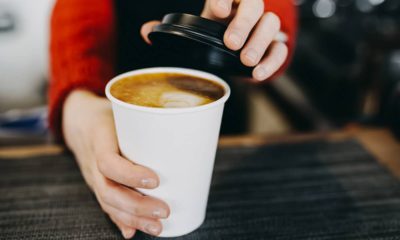 Photo of a to-go cup of coffee