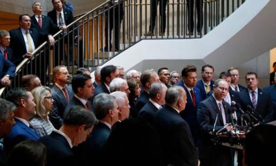 Photo of House Republicans during a news conference