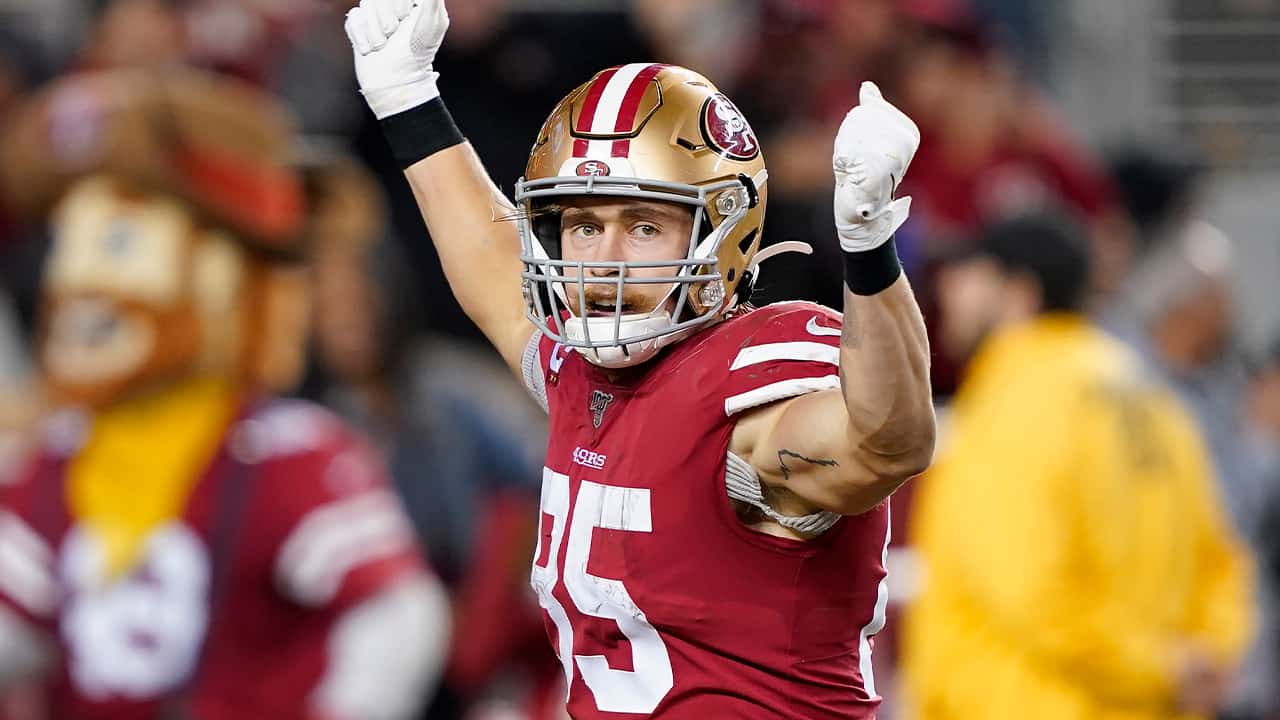 Photo of 49ers tight end George Kittle