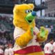 Photo of Parker, the Fresno Grizzlies mascot