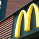 A photo of McDonald's golden arches