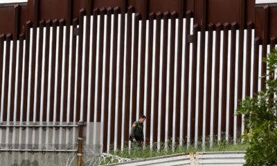 Photo of border wall separating Tijuana and San Diego