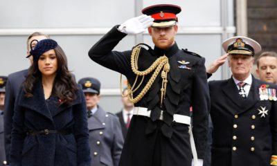 Photo of Britain's Prince Harry and Meghan, the Duchess of Sussex