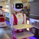 Photo of a robot waiter