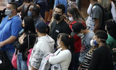 Photo of people wearing masks