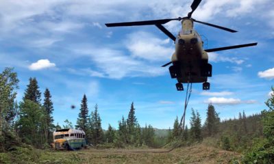 Photo of a CH-47 Chinook helicopter