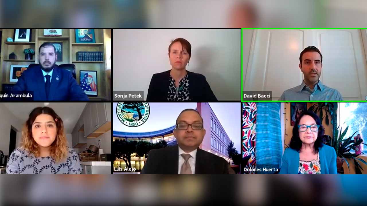 Image of Assemblymember Joaquin Arambula's Facebook Live Town Hall on COVID-19 response in Fresno County