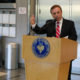 Image of Fresno City Councilman Garry Bredefeld at City Hall news conference on school reopenings