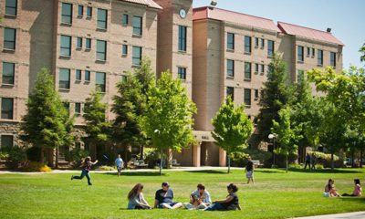 Image of Fresno Pacific University main campus in southeast Fresno